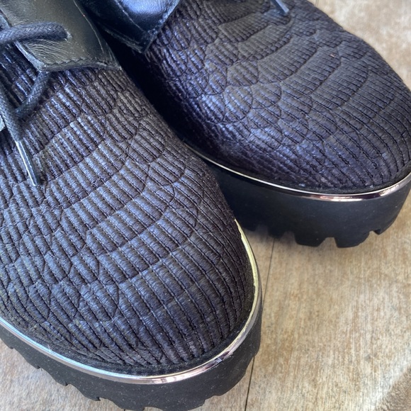 NWOB United Nude Shoes Juko Flatform Black Lace Up Shoes Women's Size 6.5 - Picture 11 of 15